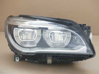 BMW Adaptive LED Headlight, Right 63117348500 13-15 F01 740i 750i 760Li Hybrid 7L Alpina B7